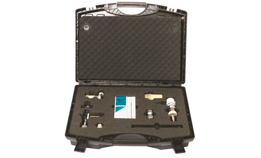 Compressed breathing air test kit